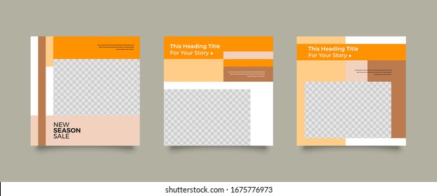 Editable Modern Template. Discount Promo Template. Social Media Post Template. Social Media Banner