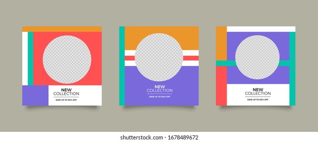 Editable Modern Template. Discount Promo Template. Social Media Post Template. Social Media Banner
