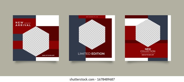 Editable Modern Template. Discount Promo Template. Social Media Post Template. Social Media Banner