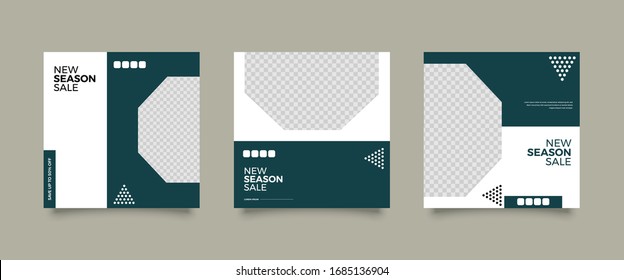 Editable Modern Template. Discount Promo Template. Social Media Post Template. Social Media Banner