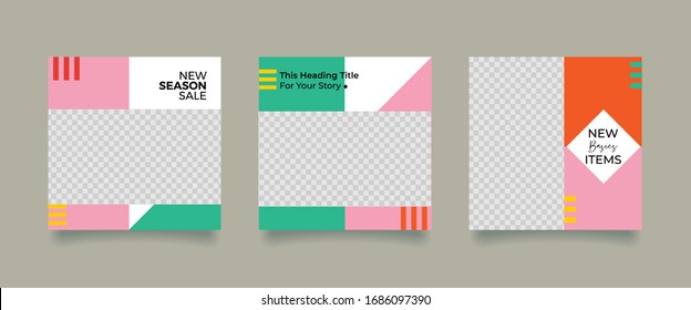 Editable Modern Template. Discount Promo Template. Social Media Post Template. Social Media Banner