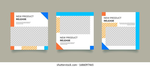 Editable Modern Template. Discount Promo Template. Social Media Post Template. Social Media Banner