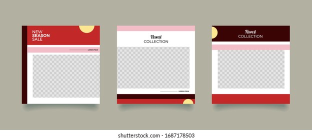 Editable Modern Template. Discount Promo Template. Social Media Post Template. Social Media Banner
