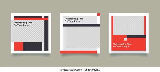 Editable Modern Template. Discount Promo Template. Social Media Post Template. Social Media Banner