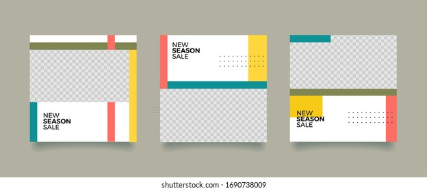 Editable Modern Template. Discount Promo Template. Social Media Post Template. Social Media Banner