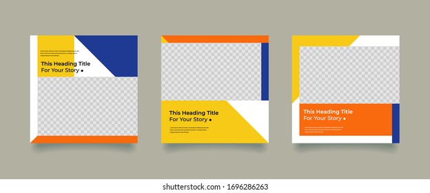 Editable Modern Template. Discount Promo Template. Social Media Post Template. Social Media Banner