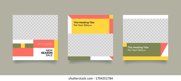 Editable Modern Template. Discount Promo Template. Social Media Post Template. Social Media Banner