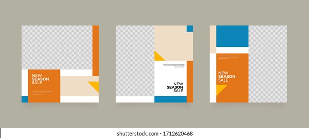 Editable Modern Template. Discount Promo Template. Social Media Post Template. Social Media Banner