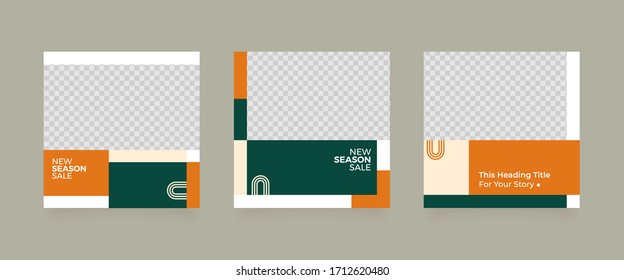 Editable Modern Template. Discount Promo Template. Social Media Post Template. Social Media Banner