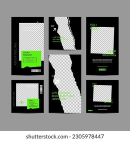 Editable Modern Template. Discount Promo Template. Social Media Post Template. Social Media Banner