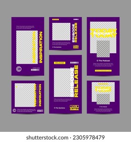 Editable Modern Template. Discount Promo Template. Social Media Post Template. Social Media Banner