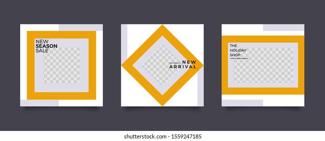 Editable Modern Template. Social Media Post. Discount Promo Template. Multipurpose Banner Social Media
