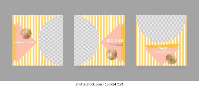 Editable Modern Template. Social Media Post. Discount Promo Template. Multipurpose Banner Social Media