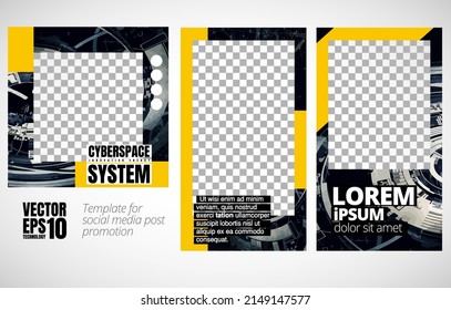 Bearbeitbare moderne Vorlage für soziale Medien. Rabattvorlage für Werbematerial. Banner für soziale Medien, Vektorgrafik.