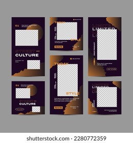 Editable Modern Urban Template. Discount Promo Template. Social Media Post Template. Social Media Banner