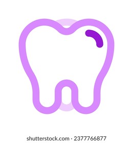 Editable molar, premolar, tooth vector icon. Dentistry, healthcare, medical. Part of a big icon set family. Perfect for web and app interfaces, presentations, infographics, etc