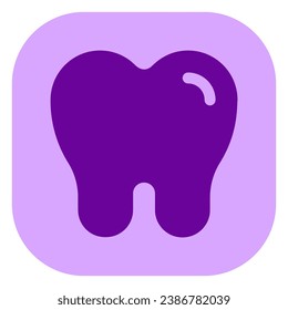 Editable molar, premolar, tooth vector icon. Dentistry, healthcare, medical. Part of a big icon set family. Perfect for web and app interfaces, presentations, infographics, etc