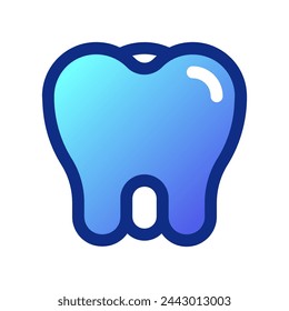 Editable molar, premolar, tooth vector icon. Dentistry, healthcare, medical. Part of a big icon set family. Perfect for web and app interfaces, presentations, infographics, etc