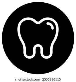 Editable molar, premolar, tooth vector icon. Dentistry, healthcare, medical. Part of a big icon set family. Perfect for web and app interfaces, presentations, infographics, etc