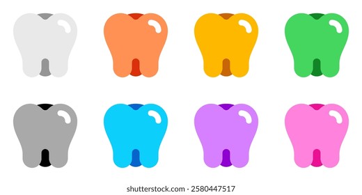 Editable molar, premolar, tooth vector icon. Dentistry, healthcare, medical. Part of a big icon set family. Perfect for web and app interfaces, presentations, infographics, etc