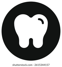 Editable molar, premolar, tooth vector icon. Dentistry, healthcare, medical. Part of a big icon set family. Perfect for web and app interfaces, presentations, infographics, etc