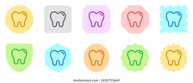 Editable molar, premolar, tooth vector icon. Dentistry, healthcare, medical. Part of a big icon set family. Perfect for web and app interfaces, presentations, infographics, etc
