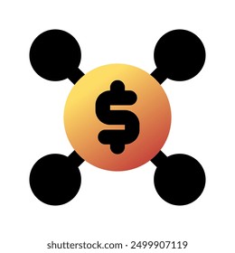 Editable money, budget vector icon. Part of a big icon set family. Perfect for web and app interfaces, presentations, infographics, etc