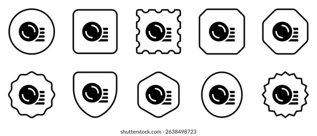 Editable money, coin stack vector icon. Part of a big icon set family. Perfect for web and app interfaces, presentations, infographics, etc