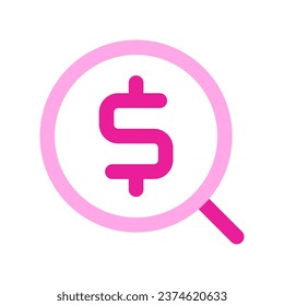 Editable money, profit seeking vector icon. Part of a big icon set family. Perfect for web and app interfaces, presentations, infographics, etc