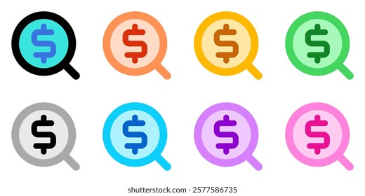 Editable money, profit seeking vector icon. Part of a big icon set family. Perfect for web and app interfaces, presentations, infographics, etc