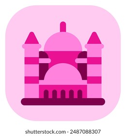 Editable mosque vector icon. Landmark, monument, middle east, religious, building, architecture. Part of a big icon set family. Perfect for web and app interfaces, presentations, infographics, etc