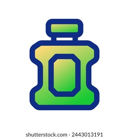 Icono de vector de enjuague bucal editable. Odontología, salud, medicina. Parte de una gran familia de iconos. Perfecto para interfaces web y aplicaciones, presentaciones, infografías, etc
