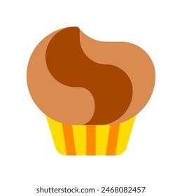 Editable muffin, cupcake, cake vector icon. Bakery, cooking, food. Part of a big icon set family. Perfect for web and app interfaces, presentations, infographics, etc