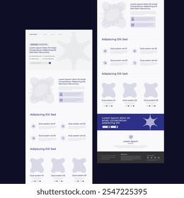 Editable Multipurpose Business B2B E-newsletter email marketing template l Landing Page Layout