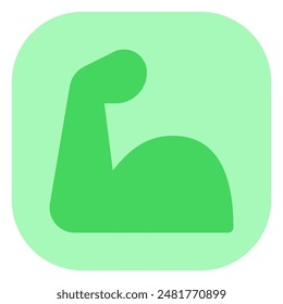 Editable muscular hand vector icon. Part of a big icon set family. Perfect for web and app interfaces, presentations, infographics, etc