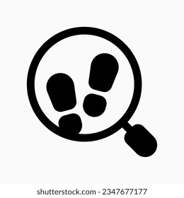 Juego de misterio editable, icono de vector detective. Videojuego, elementos de juego. Parte de una familia de iconos grandes. Perfecto para interfaces web y de aplicaciones, presentaciones, infografías, etc