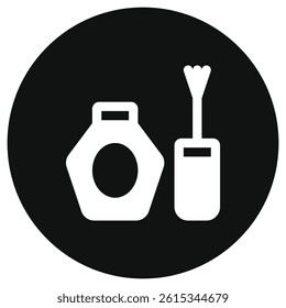 Editable nail polish vector icon. Cosmetics, makeup, skincare, beauty. Part of a big icon set family. Perfect for web and app interfaces, presentations, infographics, etc