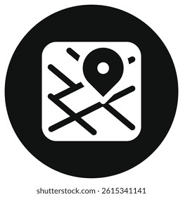 Editable navigation app vector icon. Map, location, navigation. Part of a big icon set family. Perfect for web and app interfaces, presentations, infographics, etc