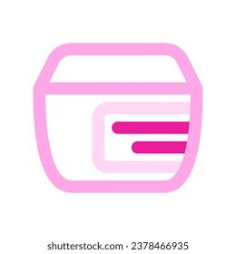 Editable night cream vector icon. Cosmetics, makeup, skincare, beauty. Part of a big icon set family. Perfect for web and app interfaces, presentations, infographics, etc