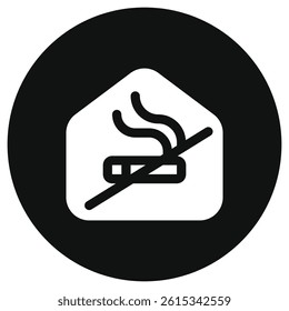Editable no smoking room vector icon. Part of a big icon set family. Perfect for web and app interfaces, presentations, infographics, etc
