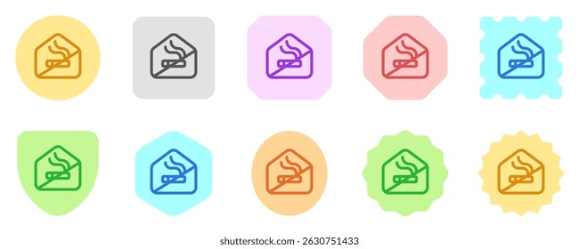 Editable no smoking room vector icon. Part of a big icon set family. Perfect for web and app interfaces, presentations, infographics, etc