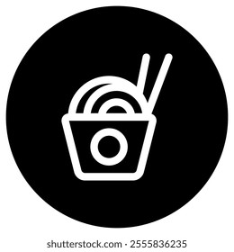 Editable noodle, ramen, chinese food vector icon. Part of a big icon set family. Perfect for web and app interfaces, presentations, infographics, etc