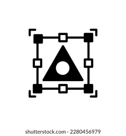 Editable Objects icon in vector. Illustration