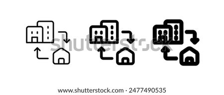 Similar – Image, Stock Photo Nomadic Family Lifestyle in a Customized Van Home