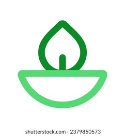 Icono de vector de lámpara de aceite modificable. Bienestar, spa, relajación. Parte de una familia de iconos grandes. Perfecto para interfaces web y de aplicaciones, presentaciones, infografías, etc