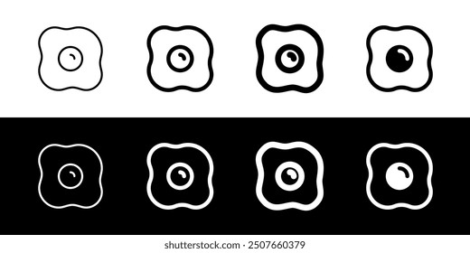 Editable omelet, fried egg vector icon. Part of a big icon set family. Perfect for web and app interfaces, presentations, infographics, etc