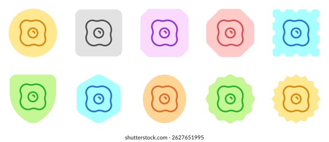 Editable omelet, fried egg vector icon. Part of a big icon set family. Perfect for web and app interfaces, presentations, infographics, etc