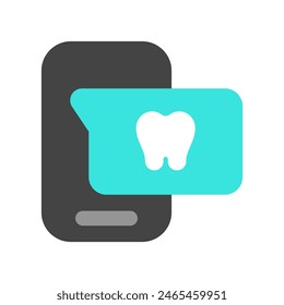 Editable online dentist appointment vector icon. Dentistry, healthcare, medical. Part of a big icon set family. Perfect for web and app interfaces, presentations, infographics, etc