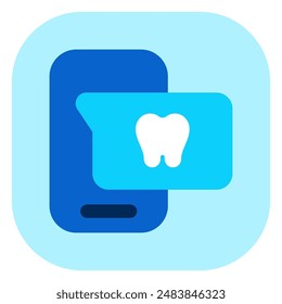 Editable online dentist appointment vector icon. Dentistry, healthcare, medical. Part of a big icon set family. Perfect for web and app interfaces, presentations, infographics, etc