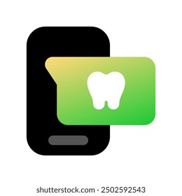 Editable online dentist appointment vector icon. Dentistry, healthcare, medical. Part of a big icon set family. Perfect for web and app interfaces, presentations, infographics, etc